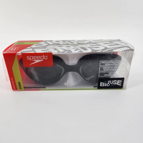Speedo Biofuse 2.0 Goggles Black New - Picture 4 of 5
